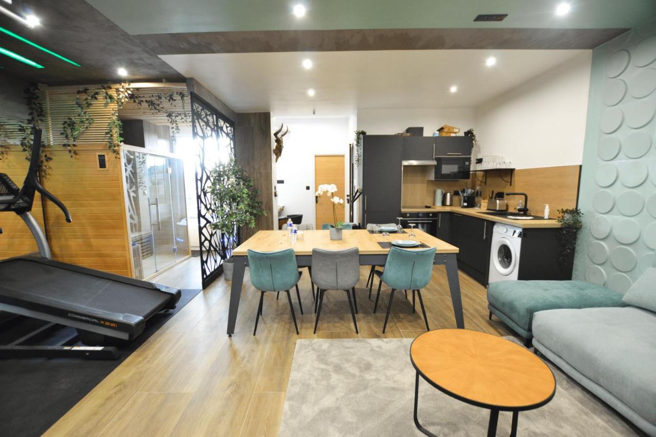 Capsule Wellness - Sauna - Balneo - Machine De Sport Privatif - Ps5 - 2 Chambres Βαλενσιέν Εξωτερικό φωτογραφία